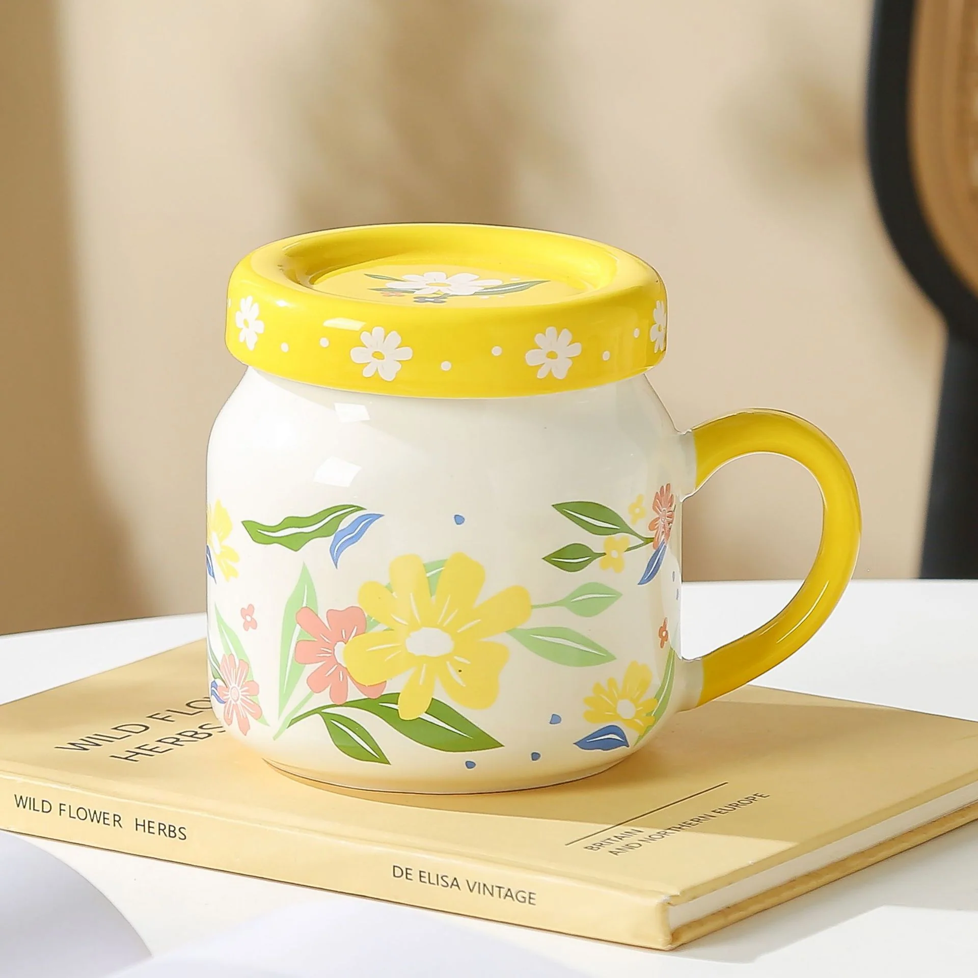 Floral Ceramic Mug - Image 9