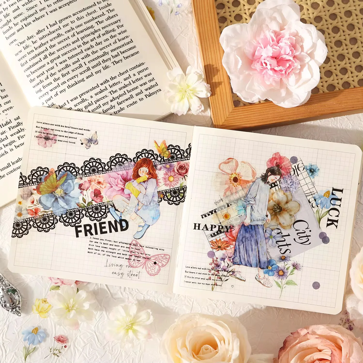 Floral Whisper Pet Washitape Set - Image 3