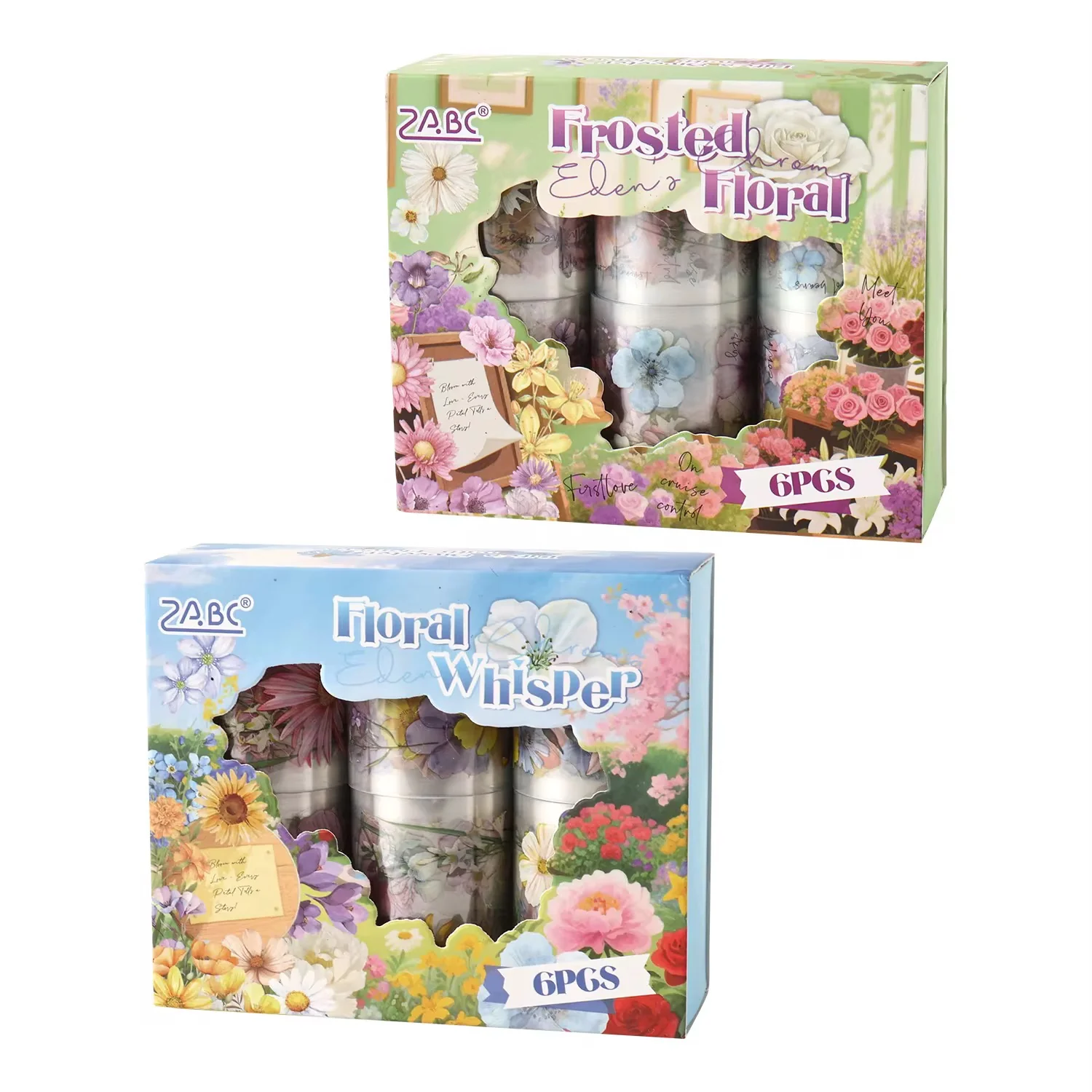 Floral Whisper Pet Washitape Set - Image 5
