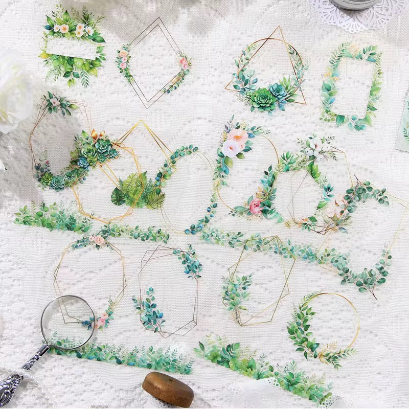Floral Wreath Stickers - Image 4