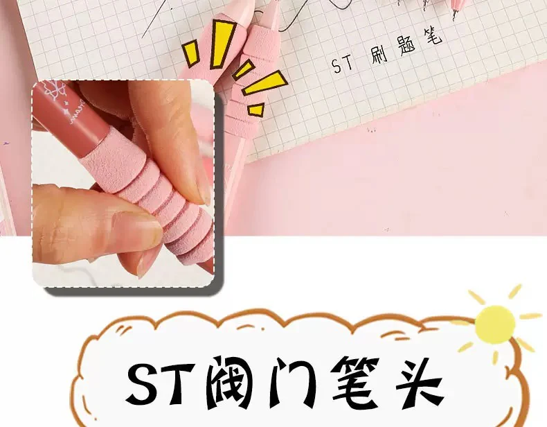 Flower Gel Pen Set - Image 3