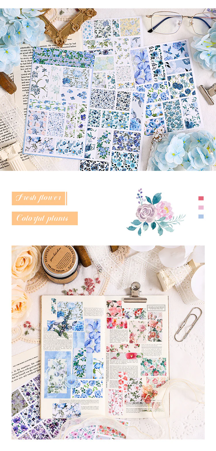 Flowers Smell The Twilight Journal Stickers (4pcs Set) - Image 9