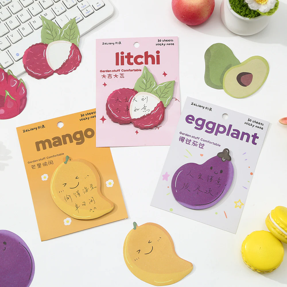 Fruits & Veggies Sticky Note - Image 3