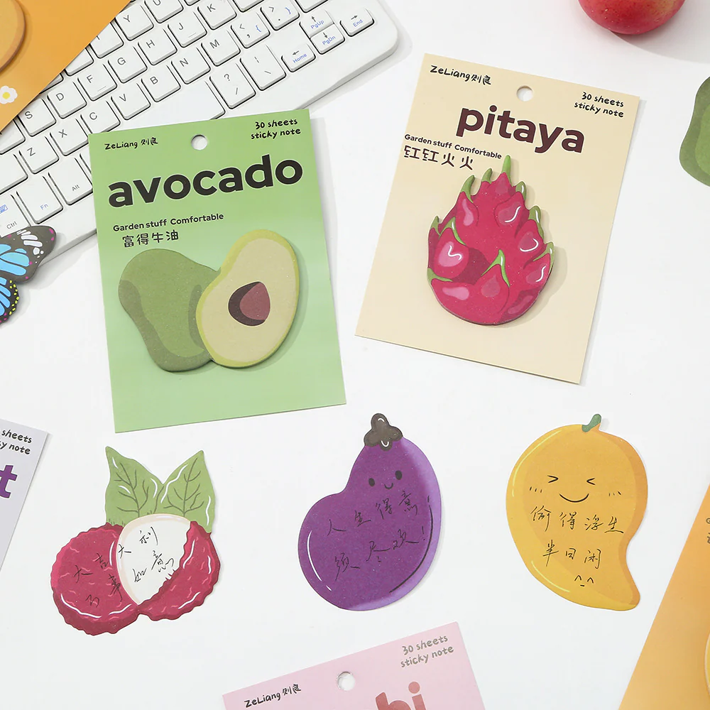 Fruits & Veggies Sticky Note - Image 4
