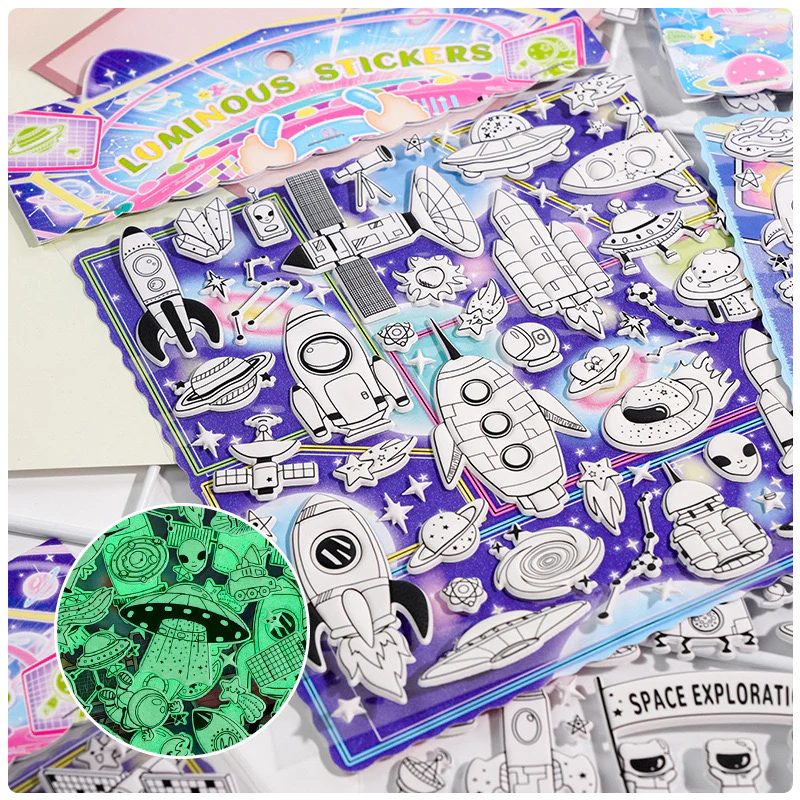 Galaxy Night Glow Sticker - Image 3
