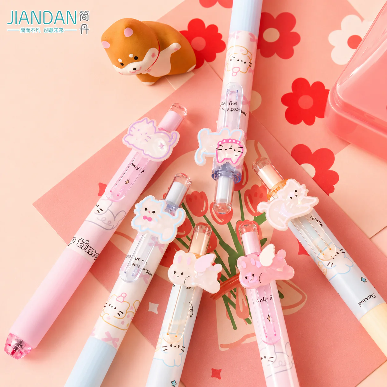 Kawaii Kitty Erasable Gel pen - Image 4