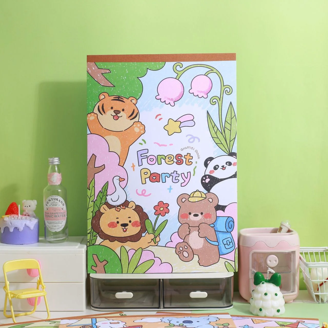 Giant Forest Party Coloring Book - Image 4