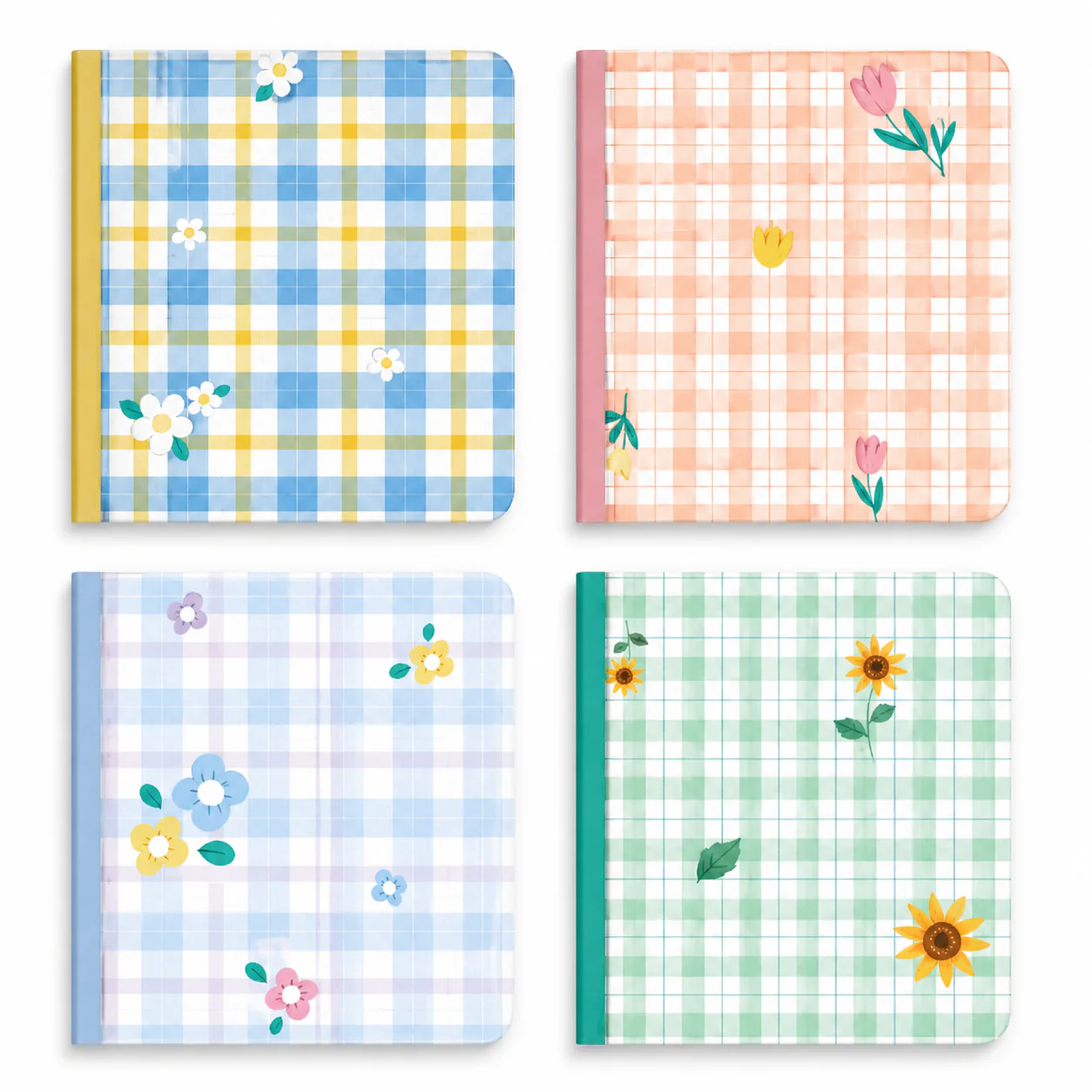 Gingham Notebook