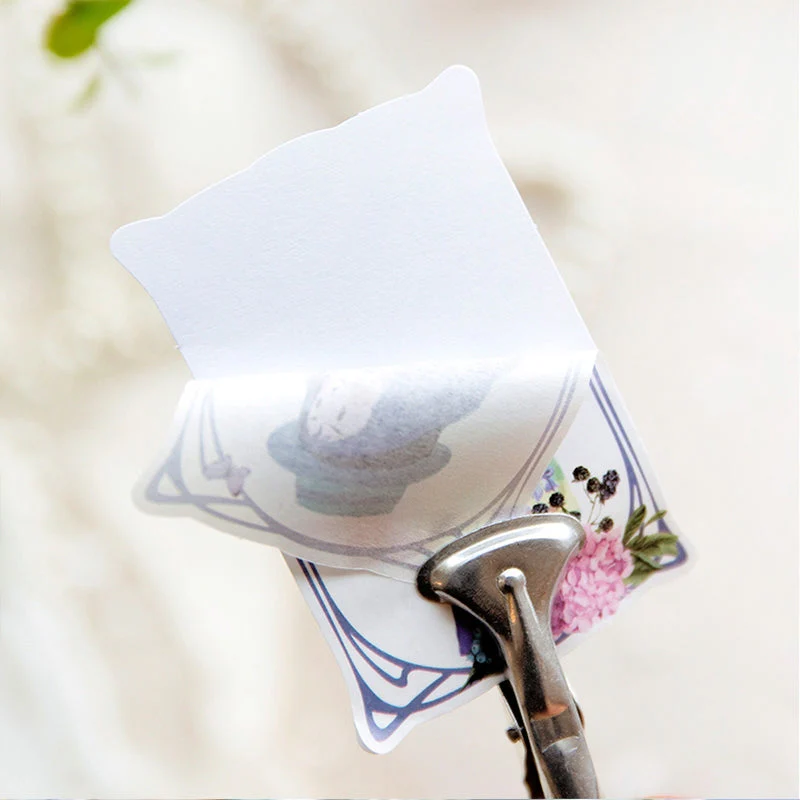 Girl in Mirror Frame Washi Stickers - Image 9