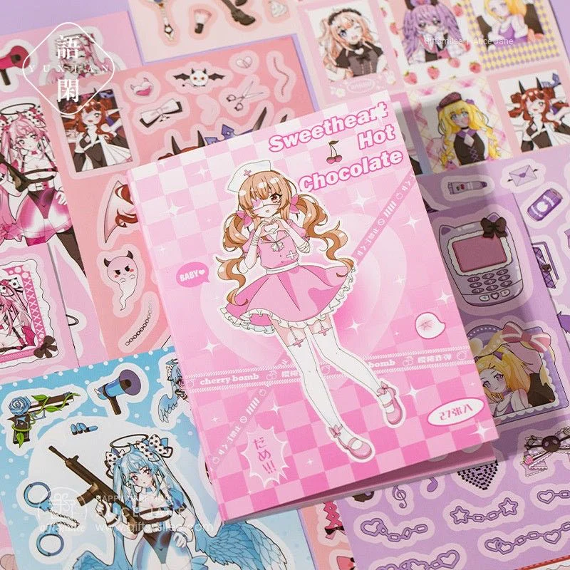 Girly Deco Sticker Book - Image 9