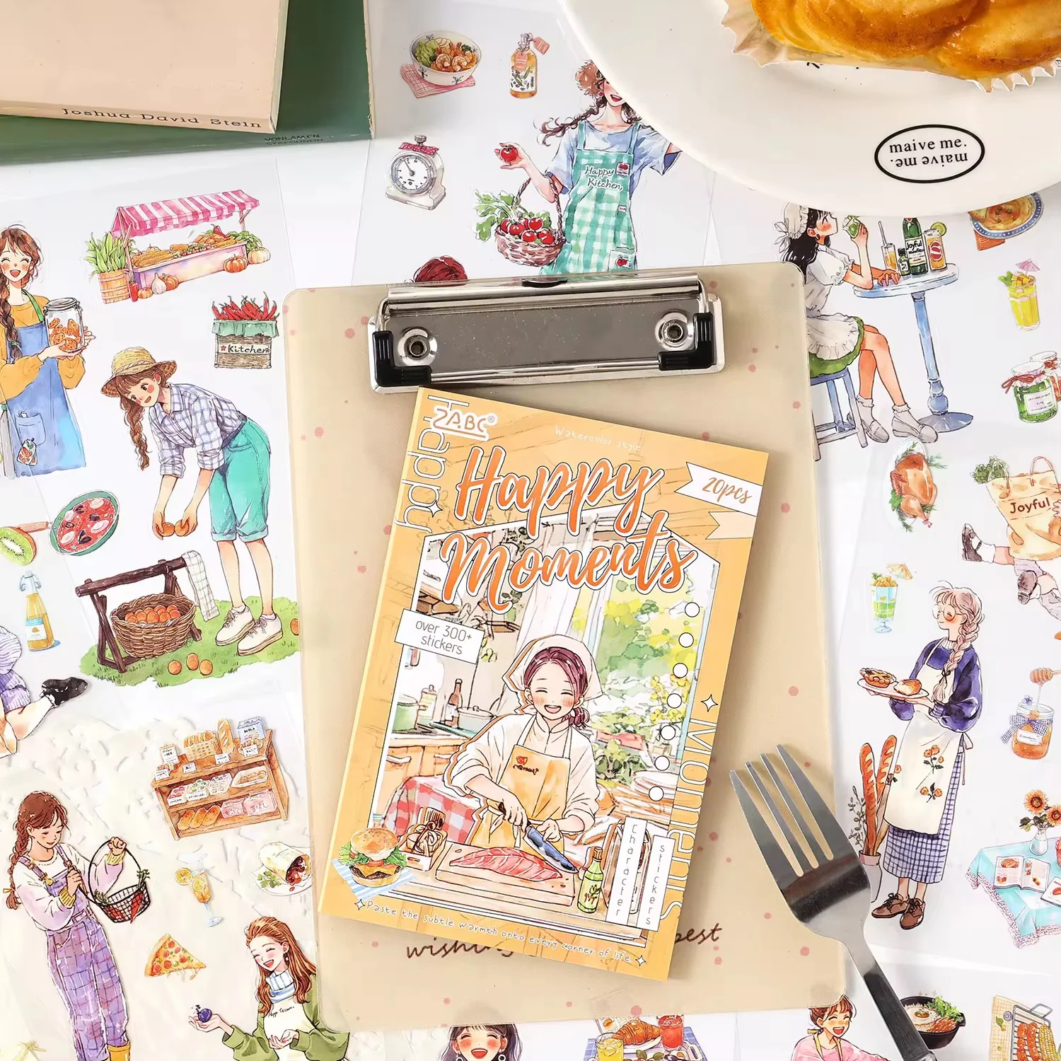 Girly Happy Moments Sticker Book - Image 2