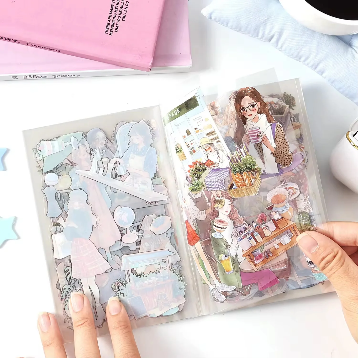 Girly Happy Moments Sticker Book - Image 4