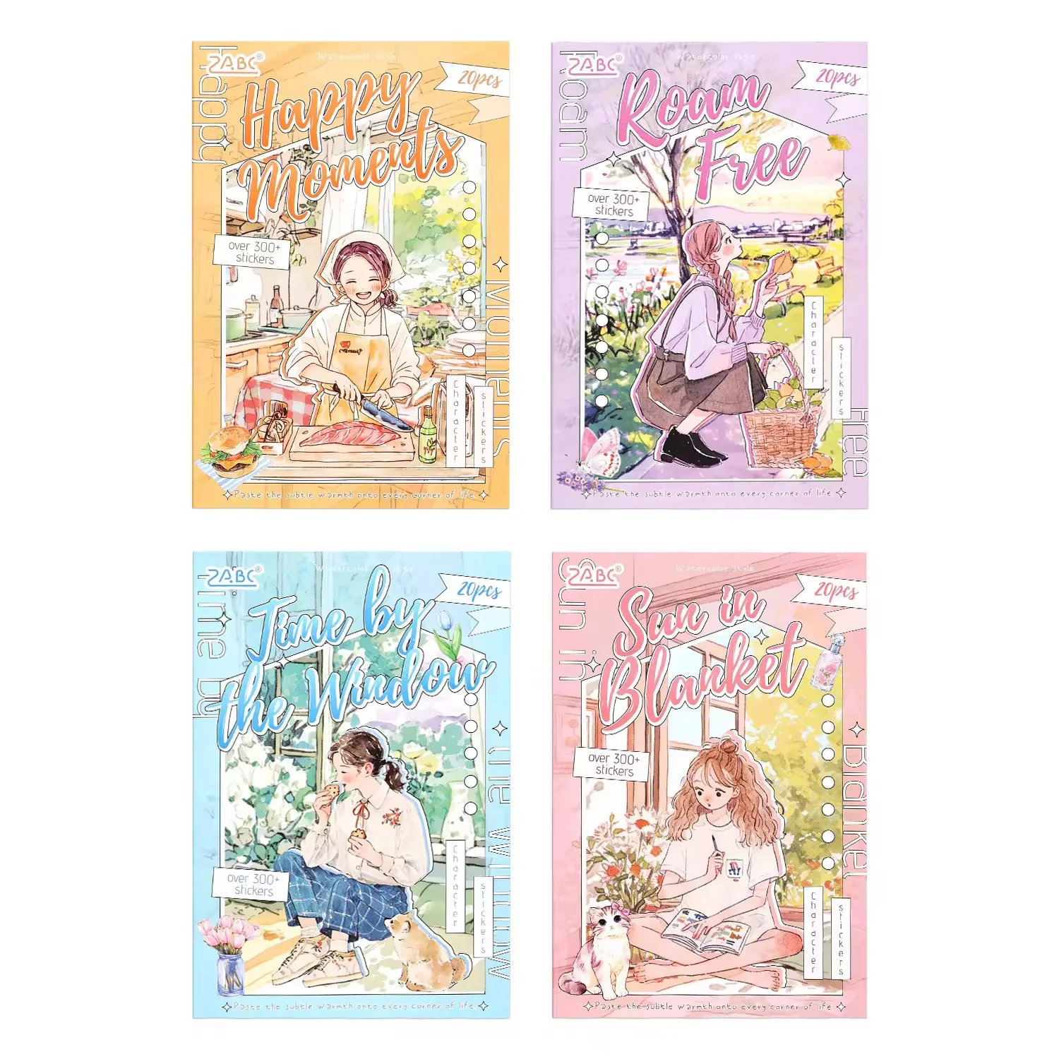Girly Happy Moments Sticker Book - Image 5