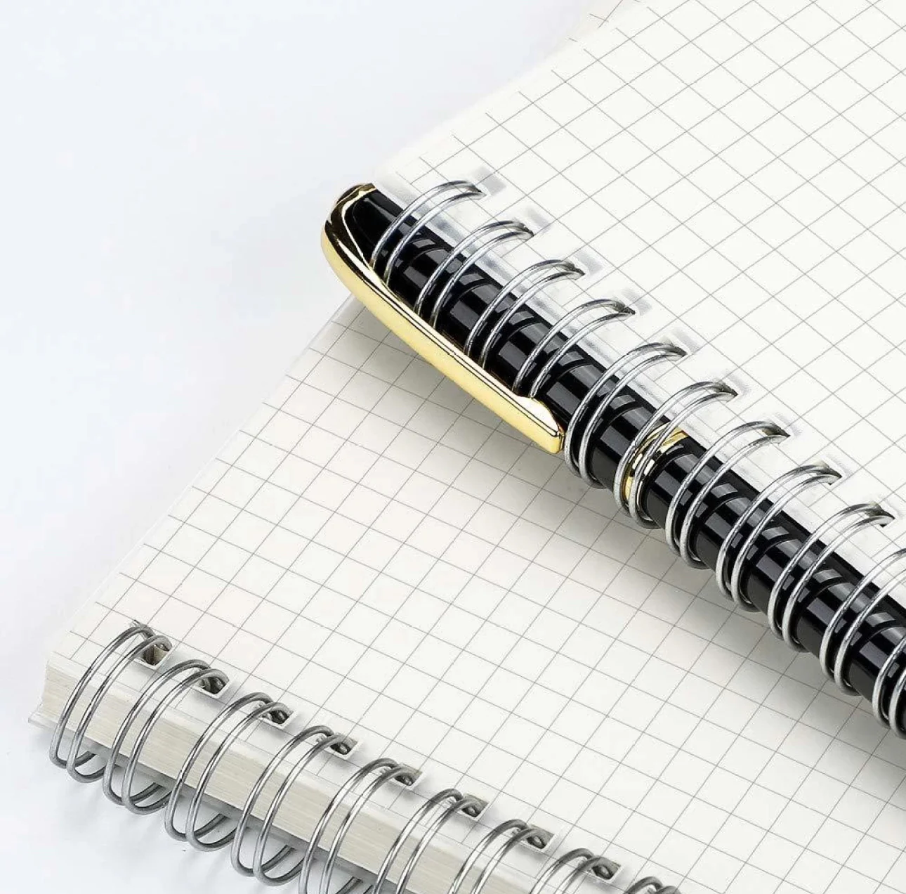 Grid Spiral Journaling Notebook - Image 3