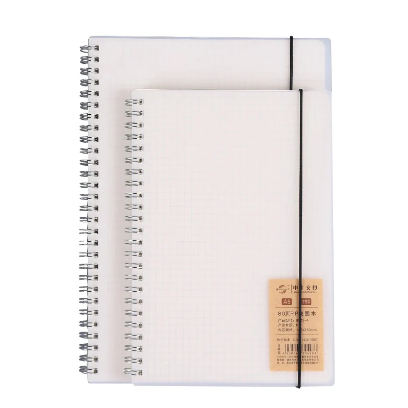 Grid Spiral Journaling Notebook - Image 4