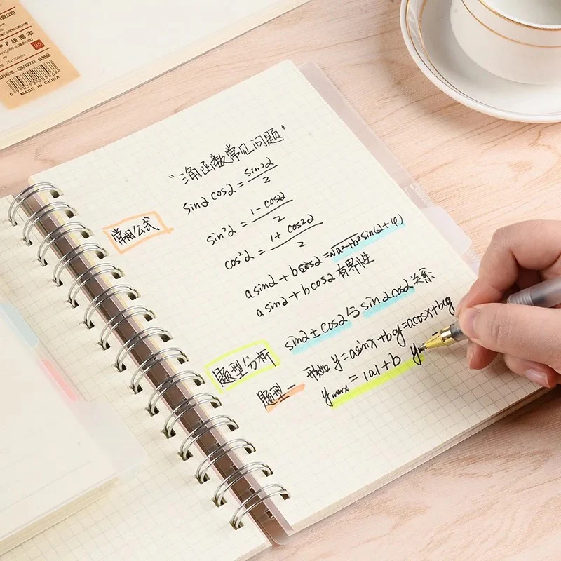 Grid Spiral Journaling Notebook - Image 9