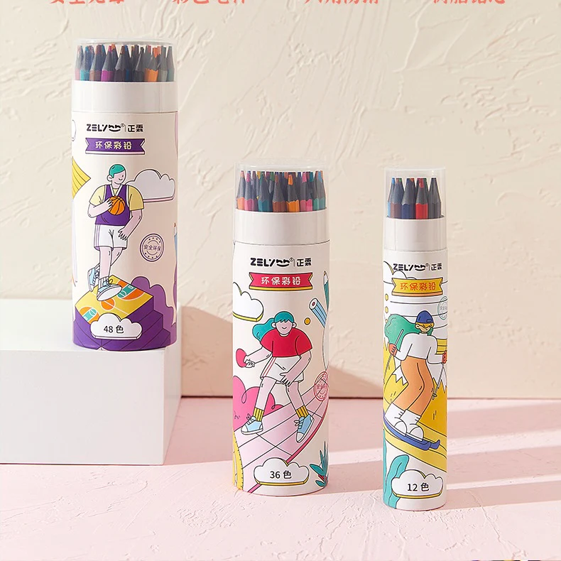 Happy Hues Color Pencils 12 Pcs - Image 3