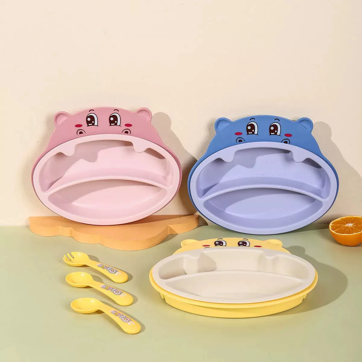 Happy Hippo Tableware Set - Image 3