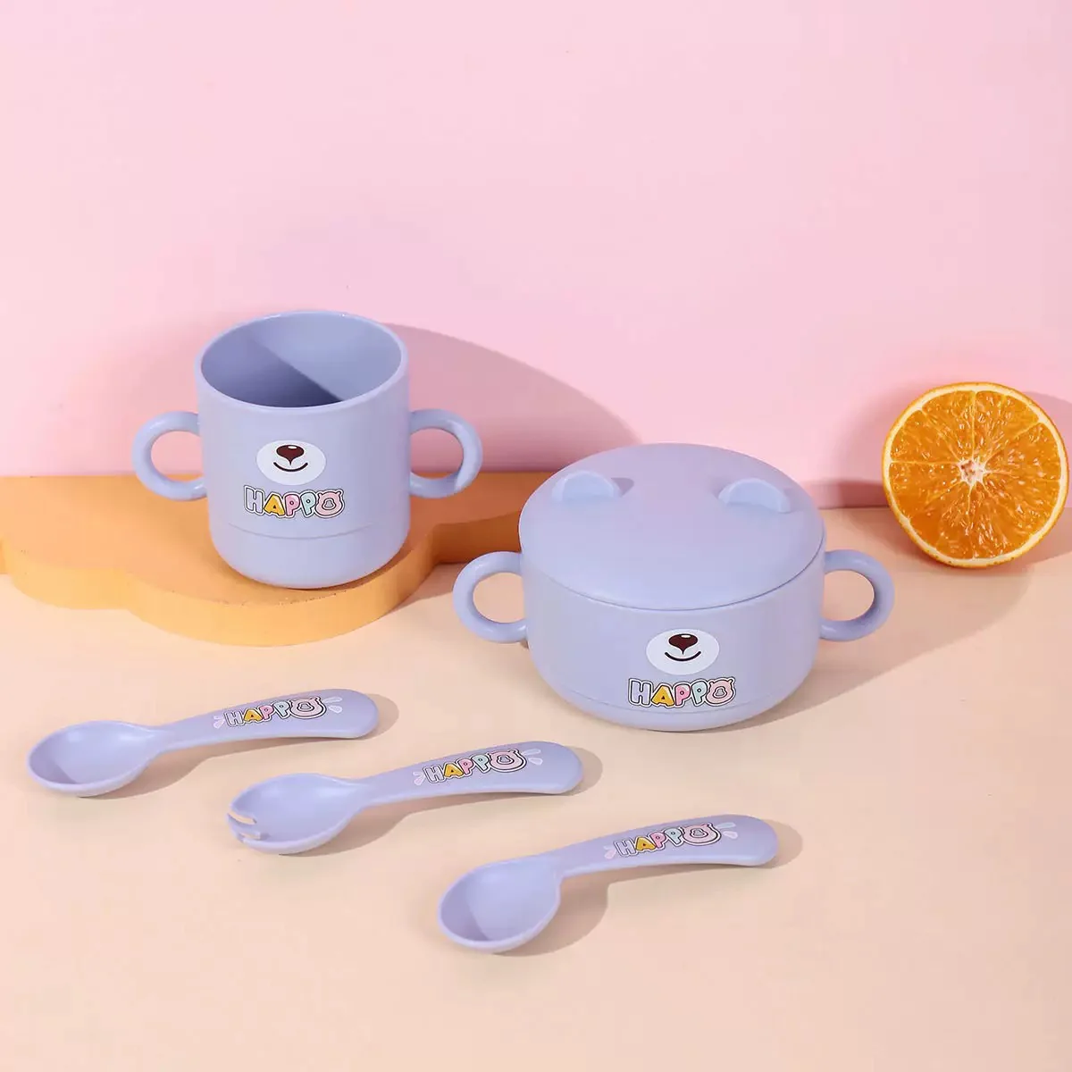 Happy Hippo Tableware Set - Image 5