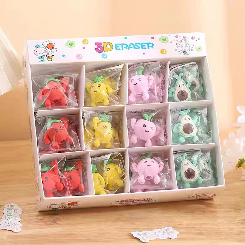 Fruit Eraser 5pcs set