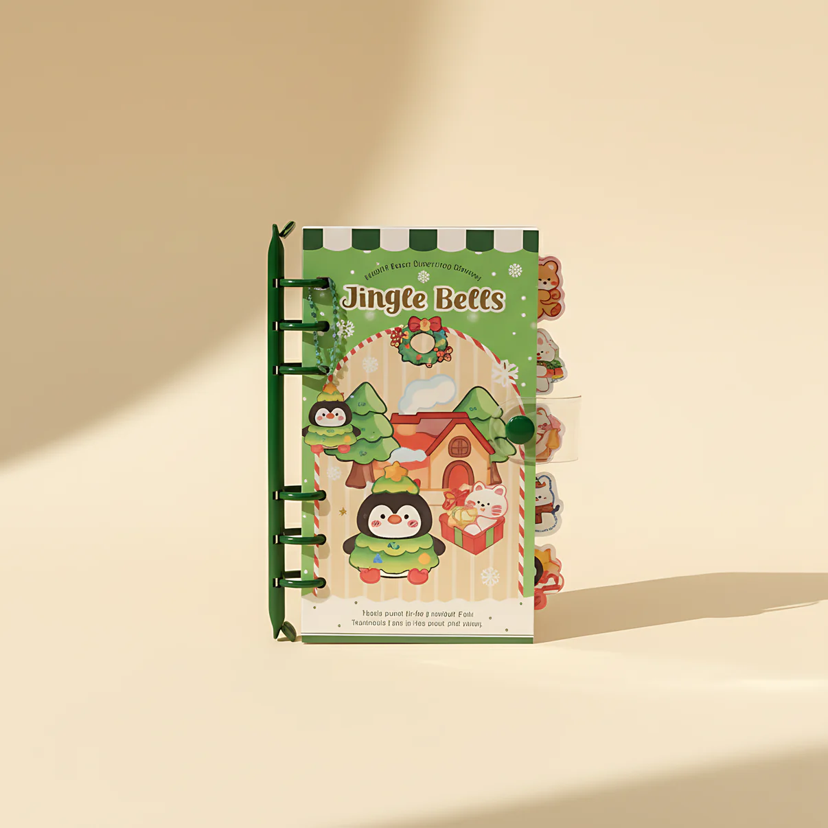 Jingle Bells Christmas Spiral Diary - Image 3