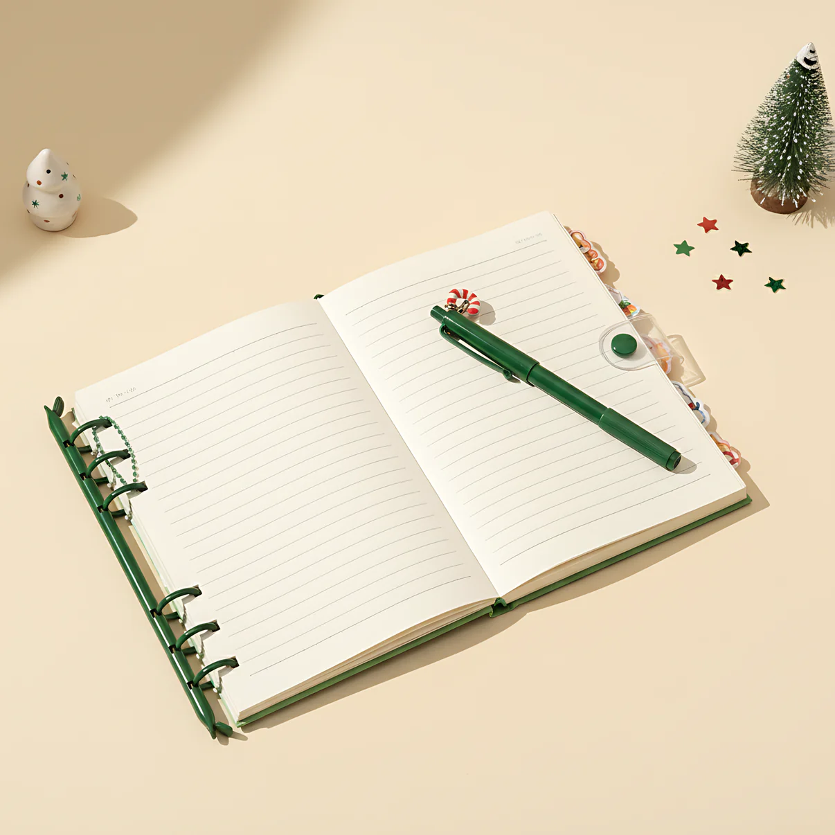Jingle Bells Christmas Spiral Diary - Image 6