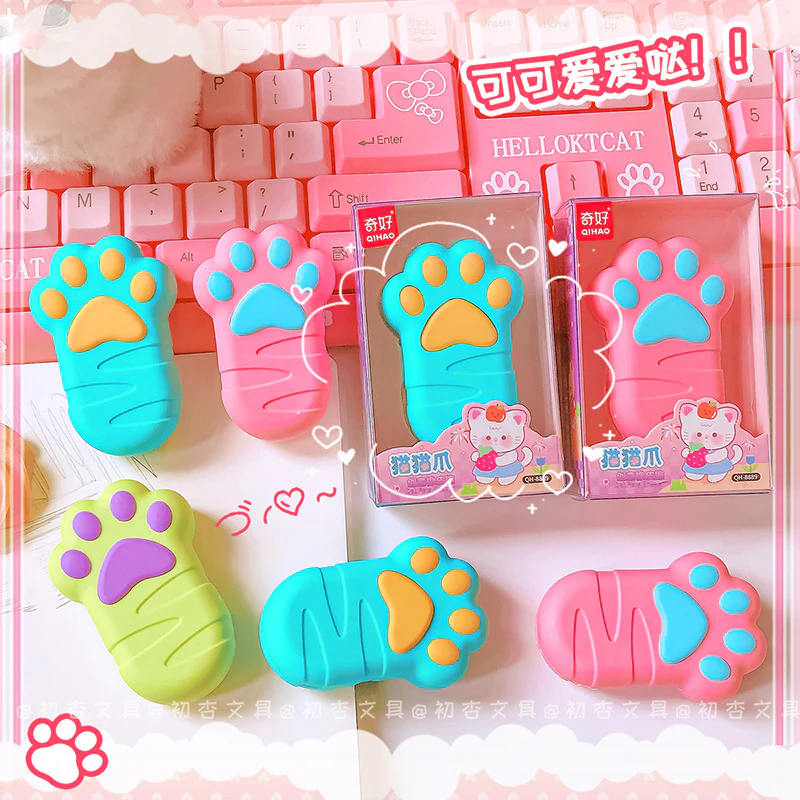 Jumbo Cat Paw Eraser - Image 2