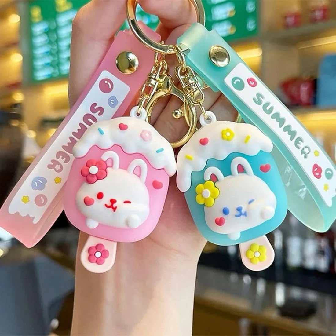 Kawai Couple Keychain (2pcs) - Image 3