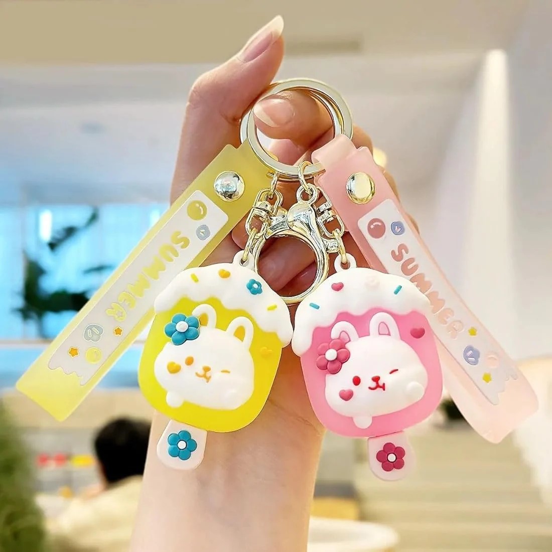 Kawai Couple Keychain (2pcs) - Image 4
