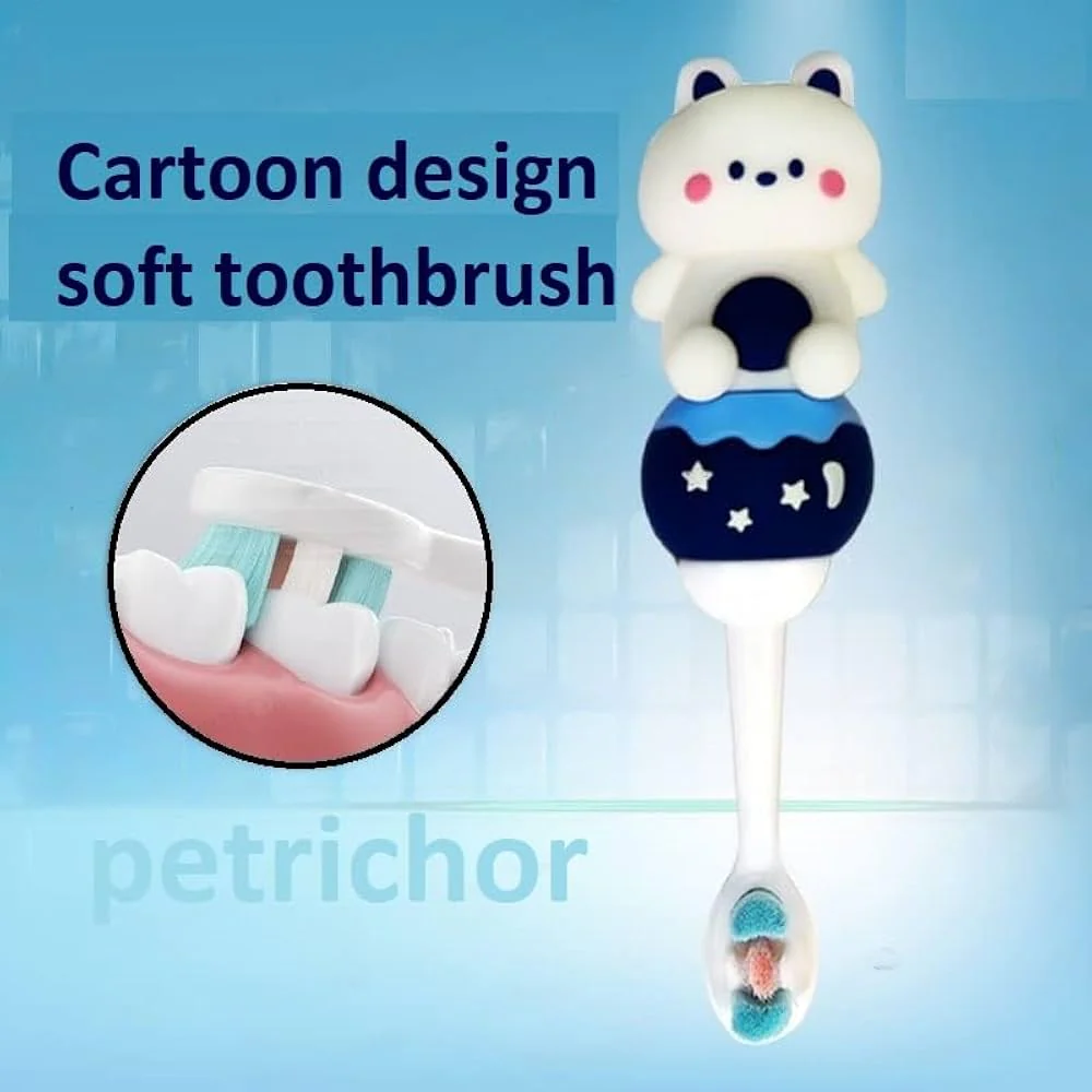 Kawaii Toothbrush with Soft Bristles for Kids (Pack of 1) - Image 10