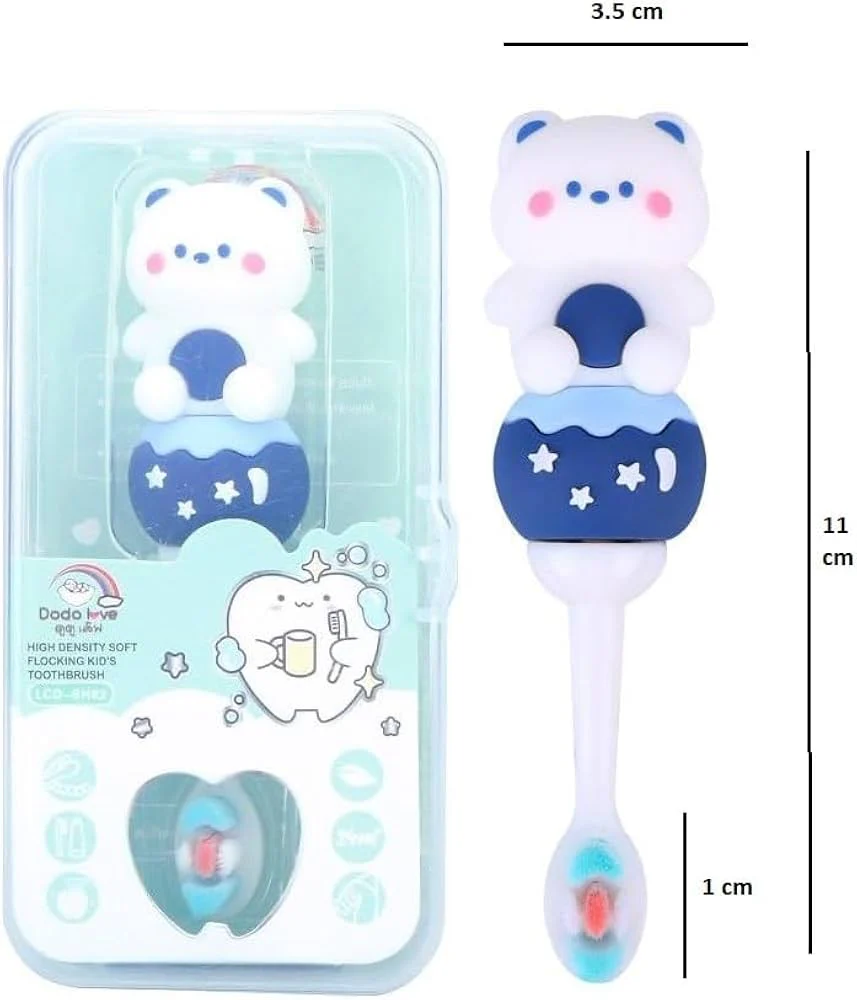 Kawaii Toothbrush with Soft Bristles for Kids (Pack of 1) - Image 11