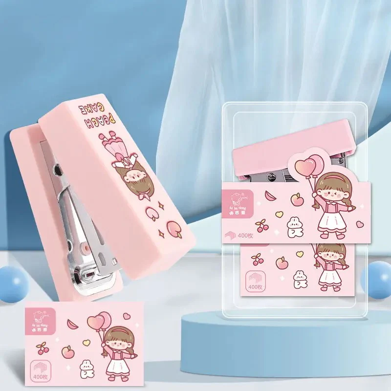 Kawaii stapler box with pin - Image 3
