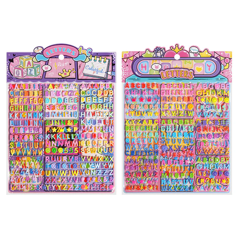 Kawaii Alphabet Puffy Sticker Set - Image 6