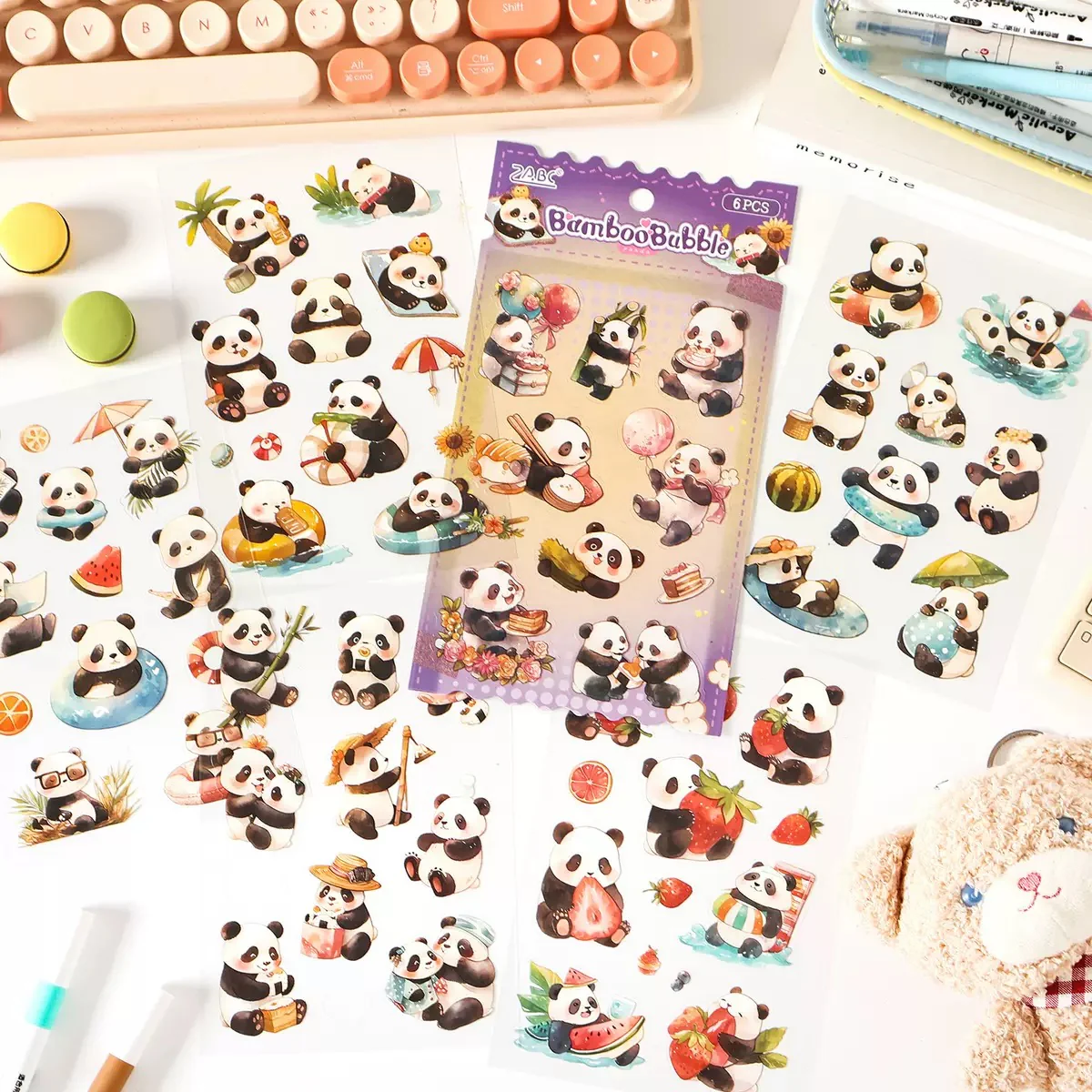 Kawaii Animal Sticker Pack - Image 3
