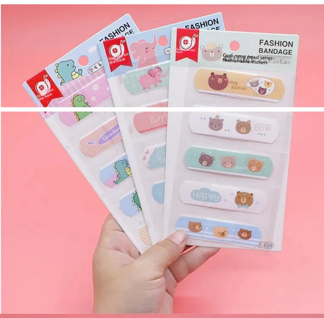 Kawaii Band-Aid 5pcs Sheet - Image 6