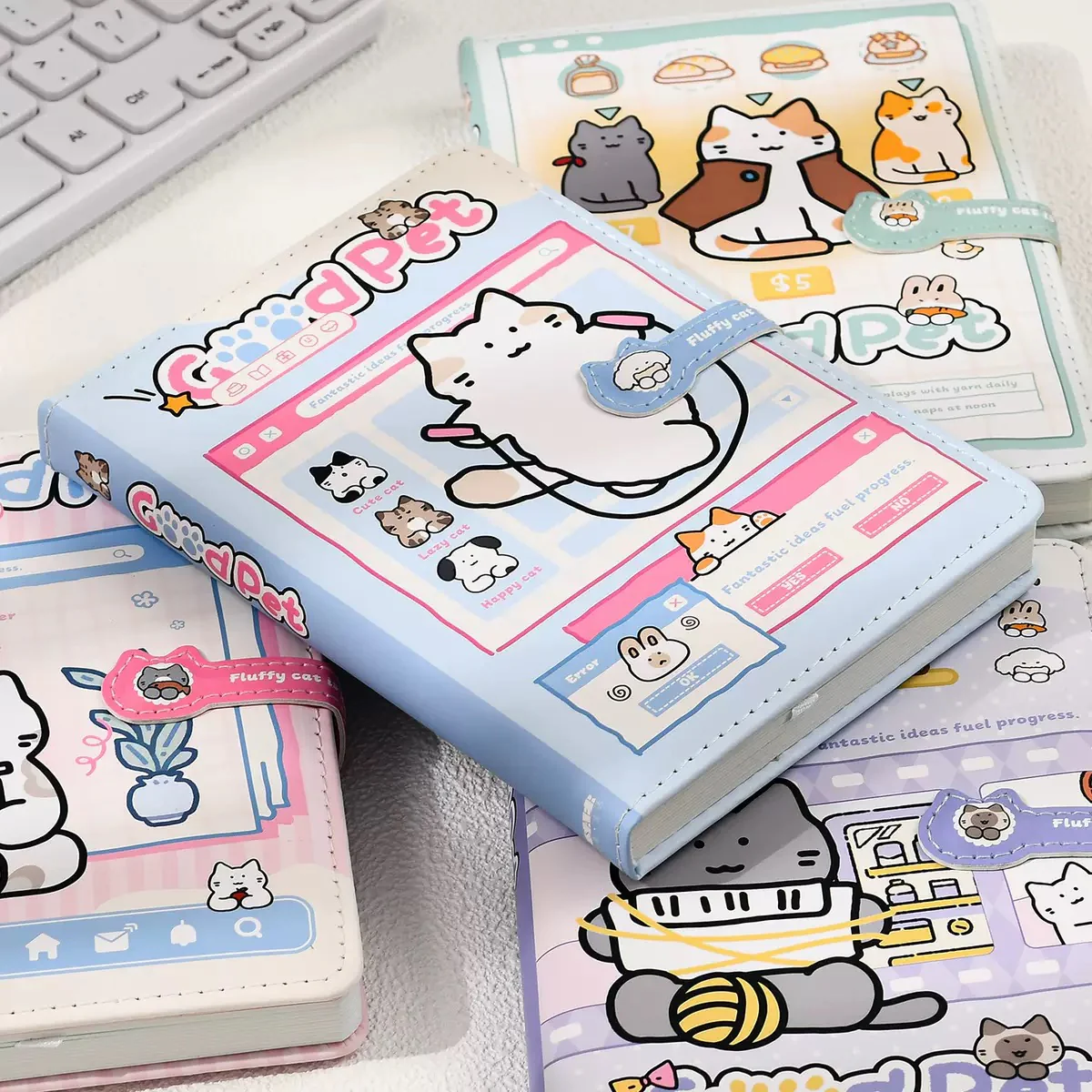 Kawaii Fluffy Cat Diary - Image 2
