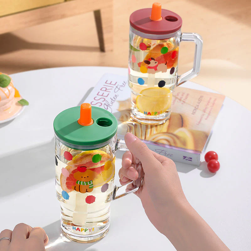 Kawaii Glass Tumbler - Image 3