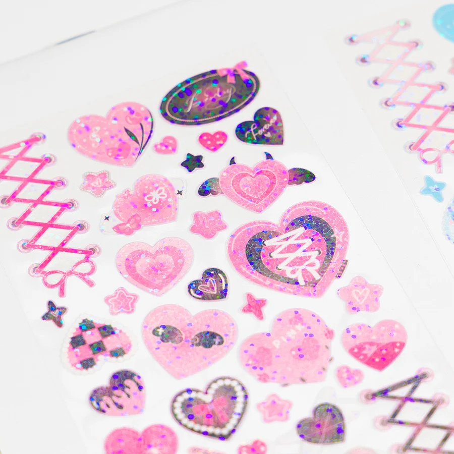 Kawaii Heart Sticker - Image 5