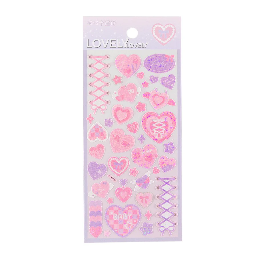 Kawaii Heart Sticker - Image 7