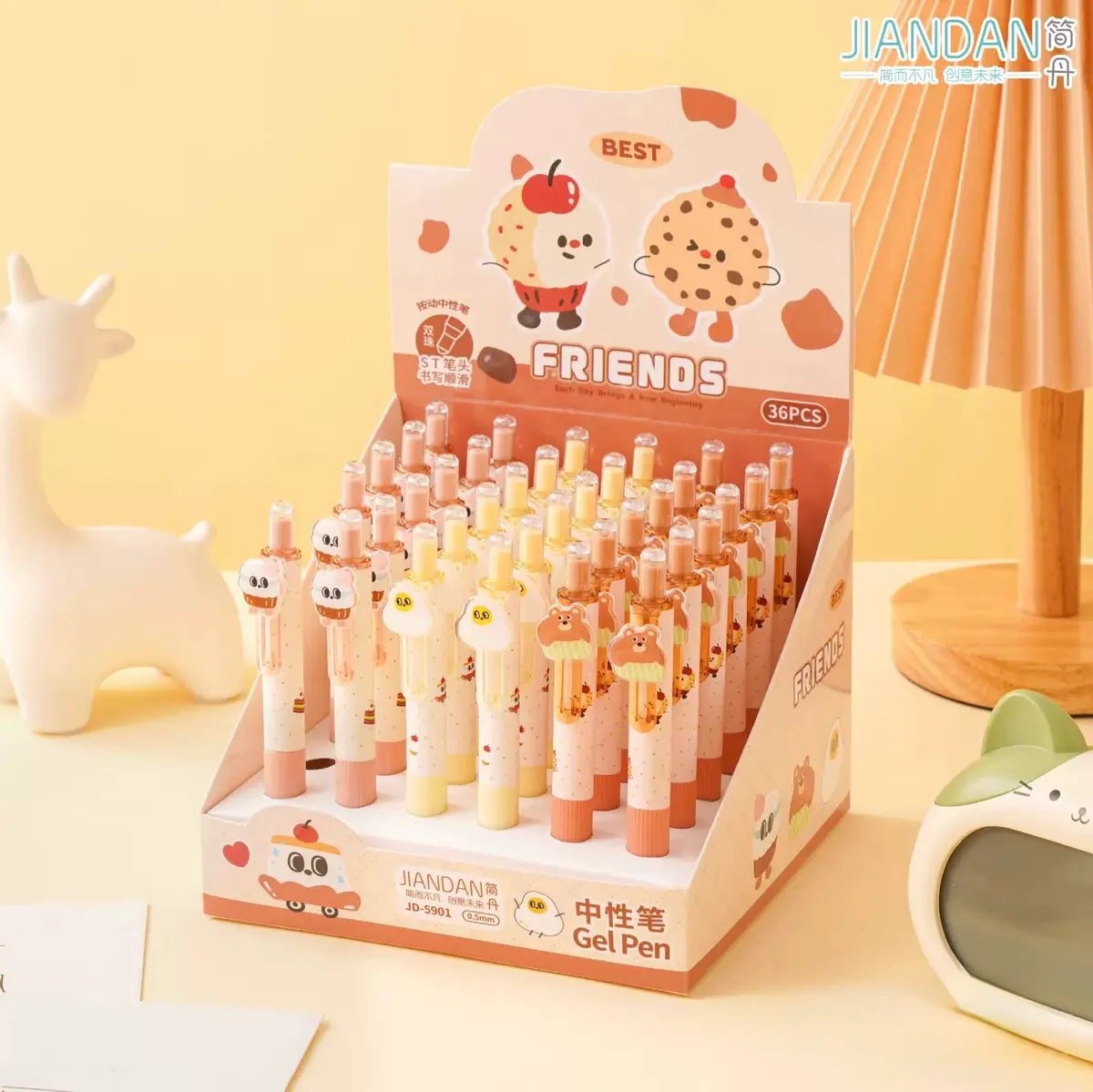 Cheese Friends Erasable Gel Pen