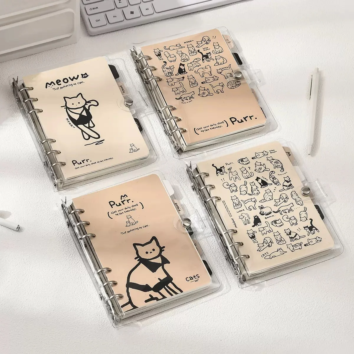 Kawaii Kitty Spiral Diary - Image 2