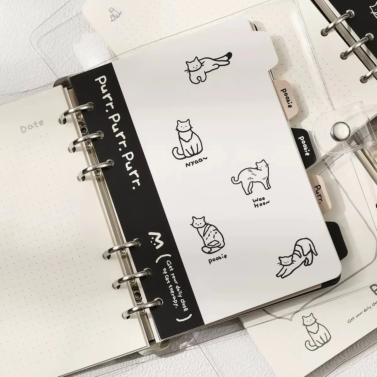 Kawaii Kitty Spiral Diary - Image 4