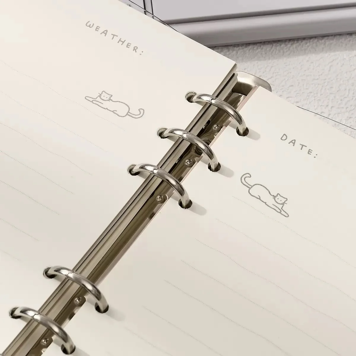 Kawaii Kitty Spiral Diary - Image 5