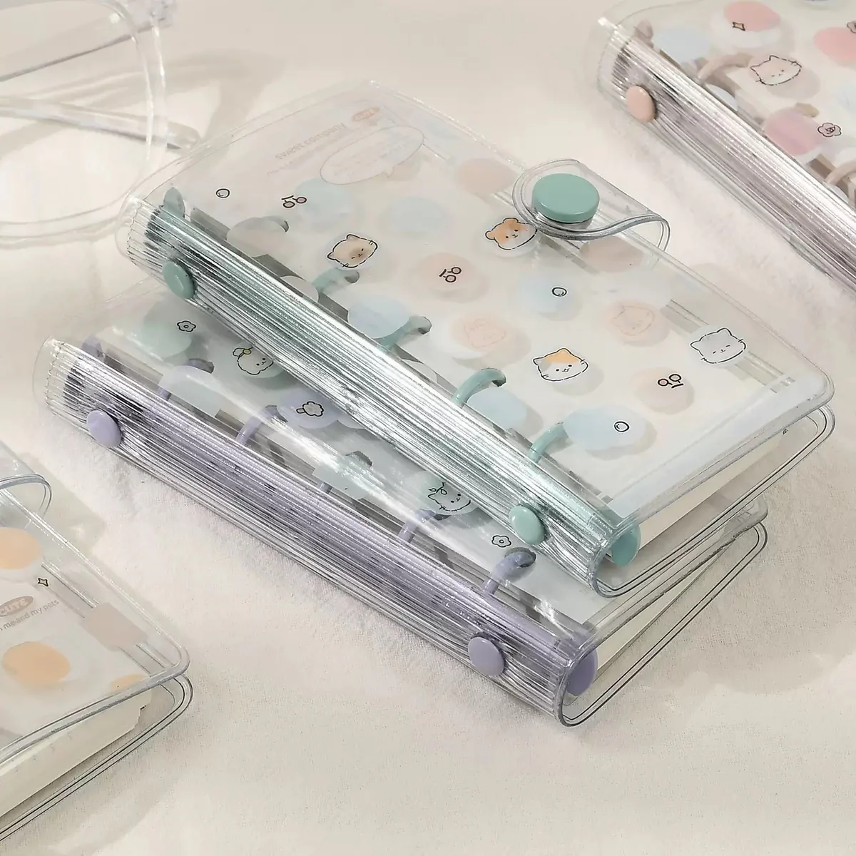 Kawaii Mini Binder Notebook - Image 3