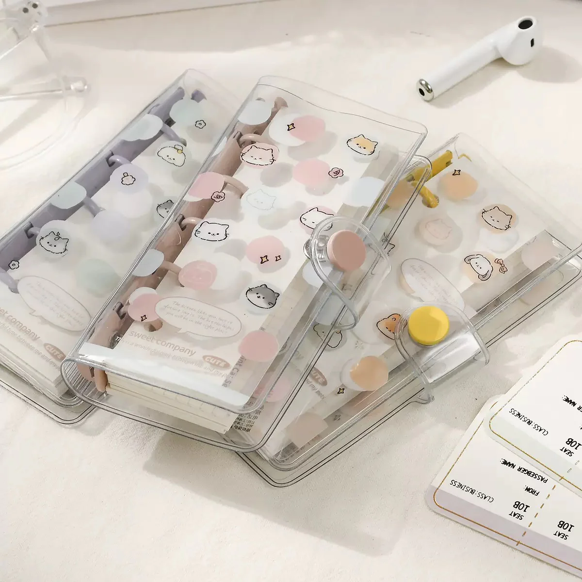 Kawaii Mini Binder Notebook - Image 5