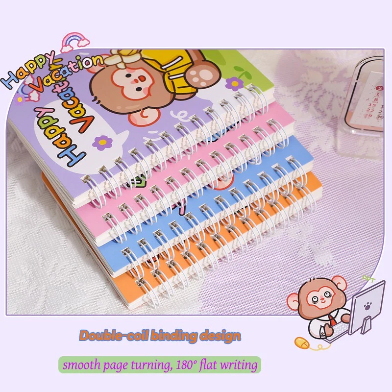 Mini Study Spiral Diary With Bookmark - Image 15