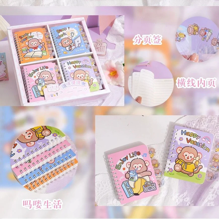Mini Study Spiral Diary With Bookmark - Image 5
