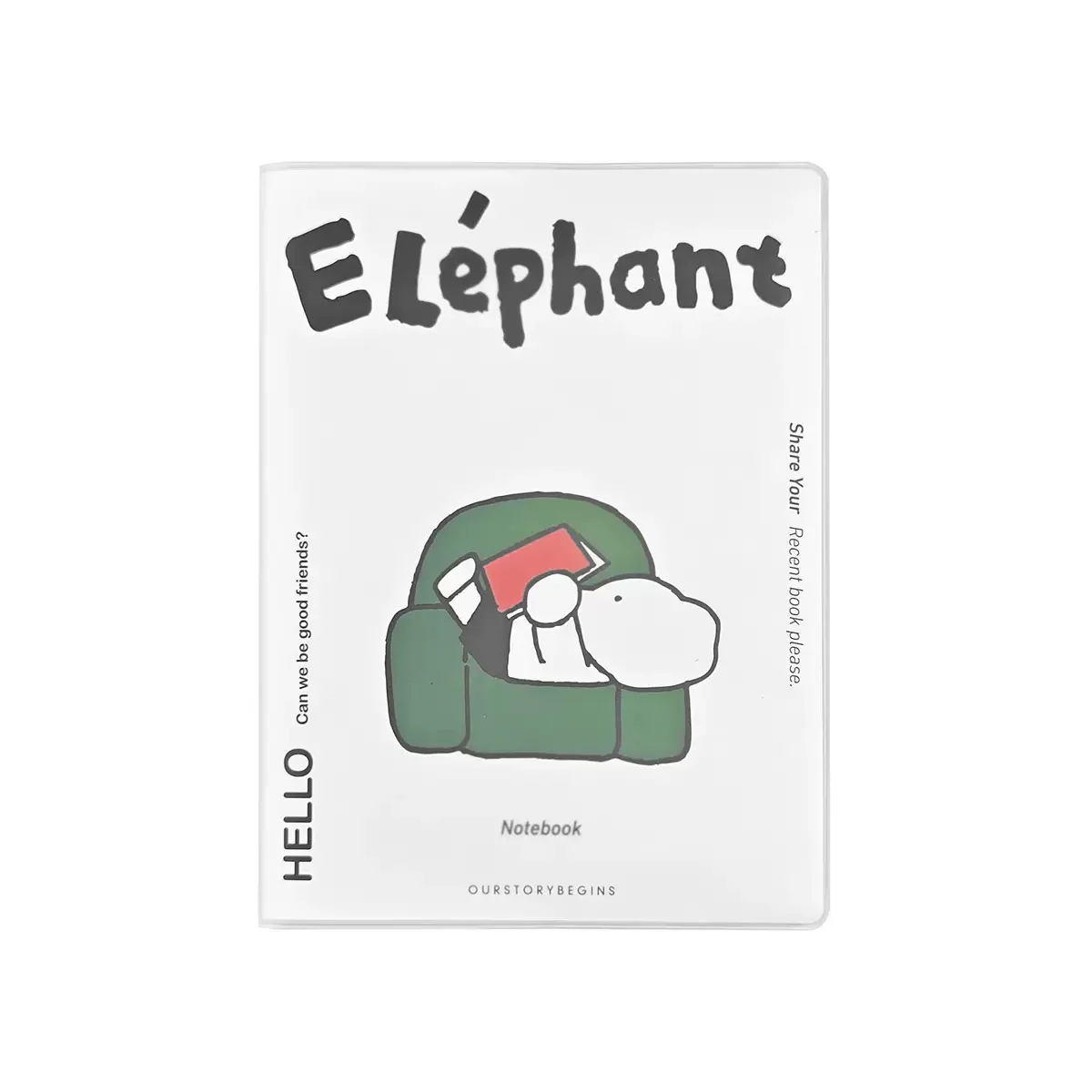 Kawaii Elephant Notebook - Image 4