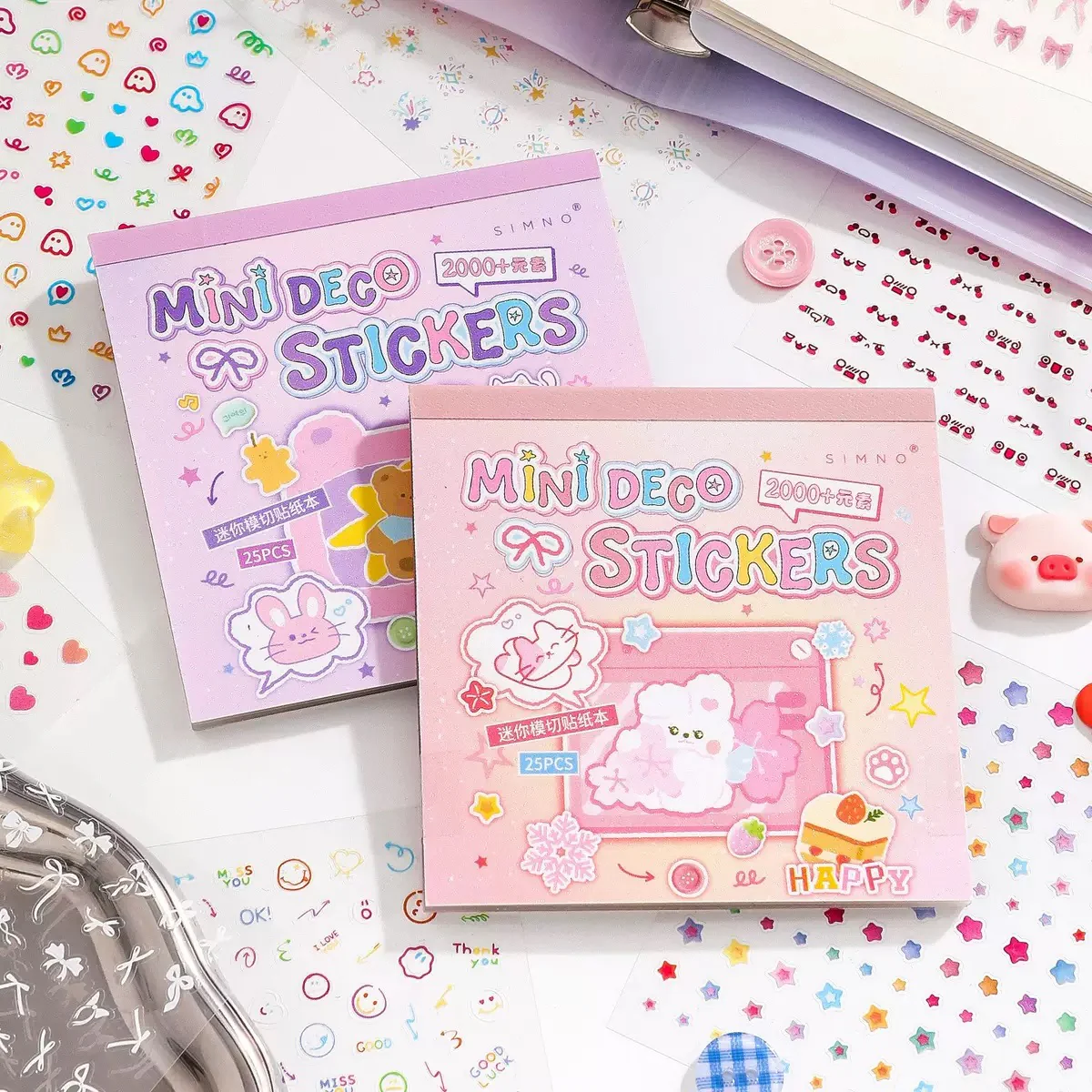 Kawaii Mini Sticker Book