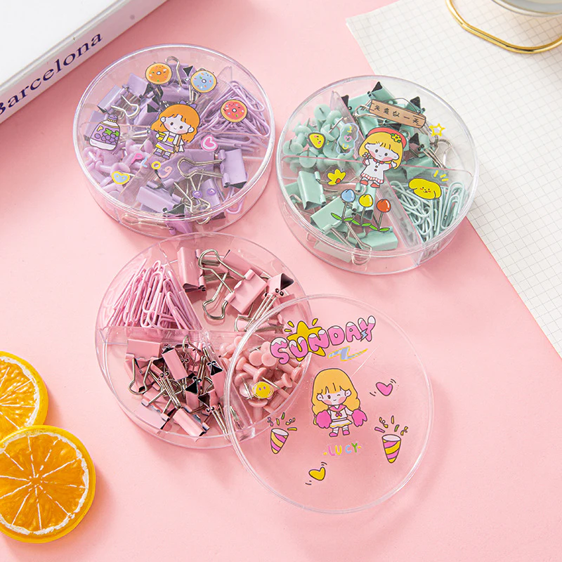 Kawaii Paper Clip Box - Image 2